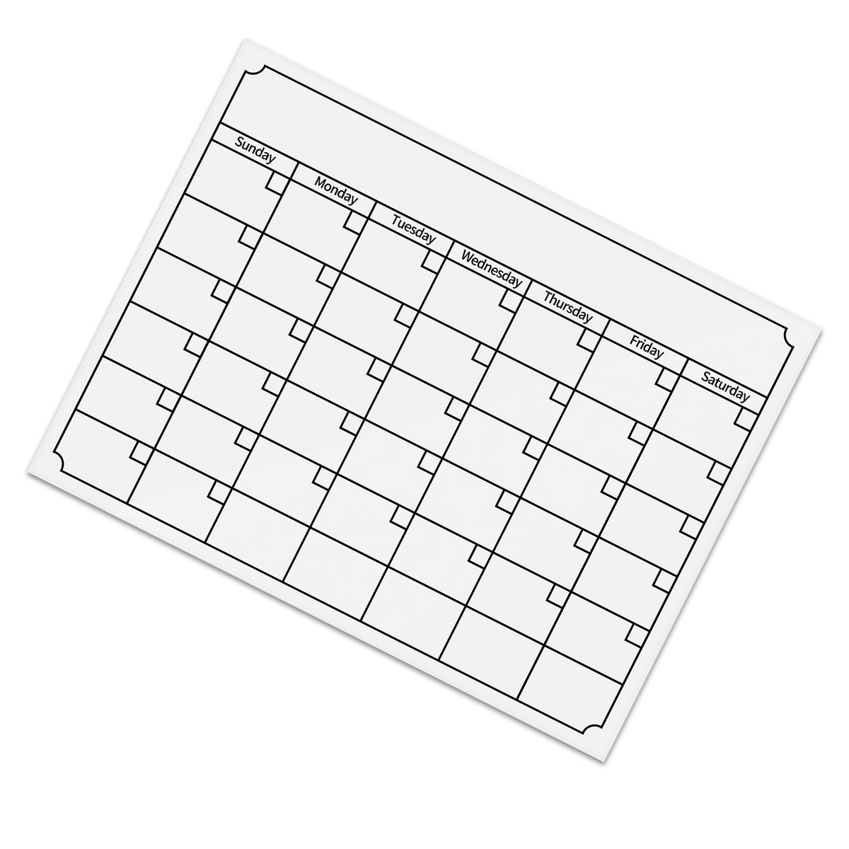 Easy-View Monthly Planner