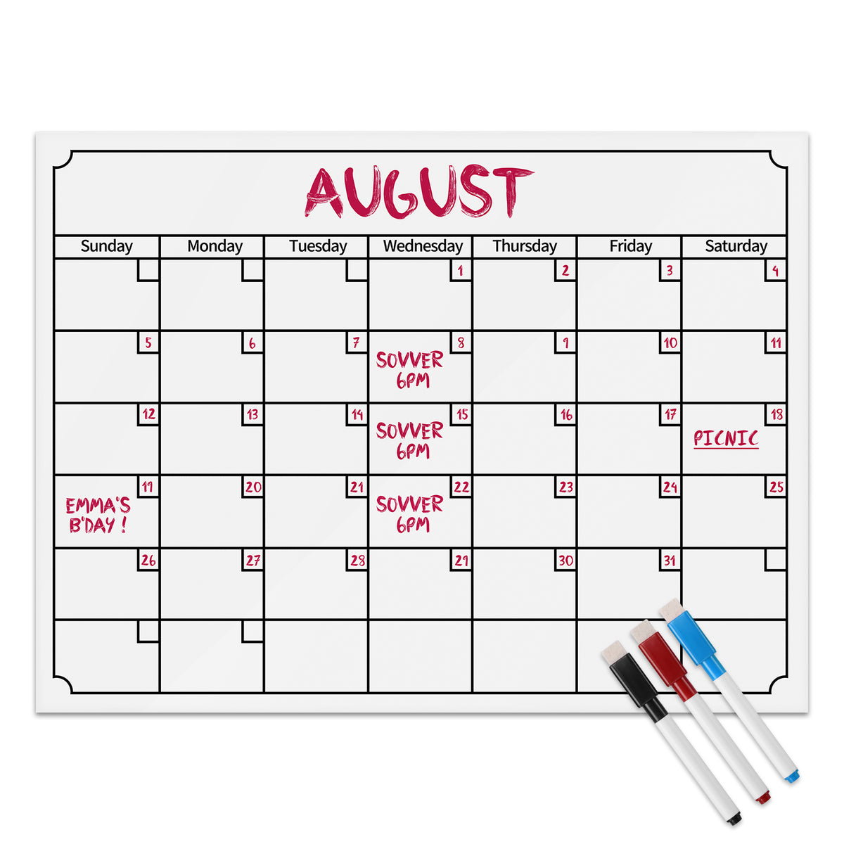 Easy-View Monthly Planner
