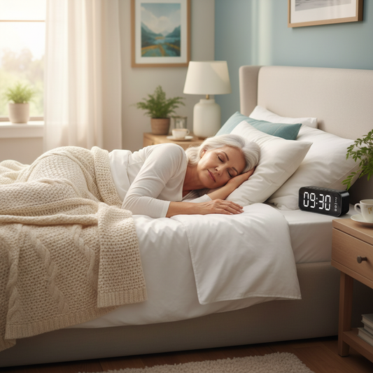 Senior Woman Sleeping